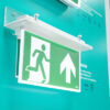 Ektor Razor Exit Sign on Display