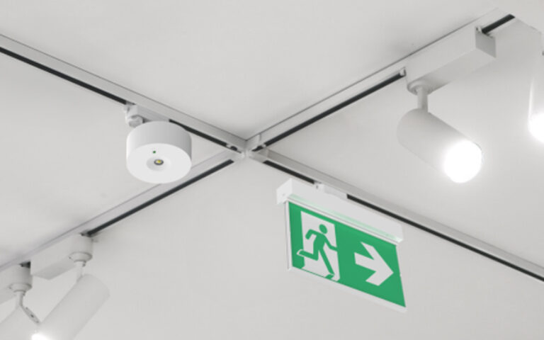Track Mounted Emergency Lighting